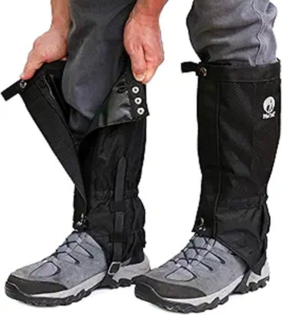 Pike Trail Adjustable Leg Gaiters – 1 Pair