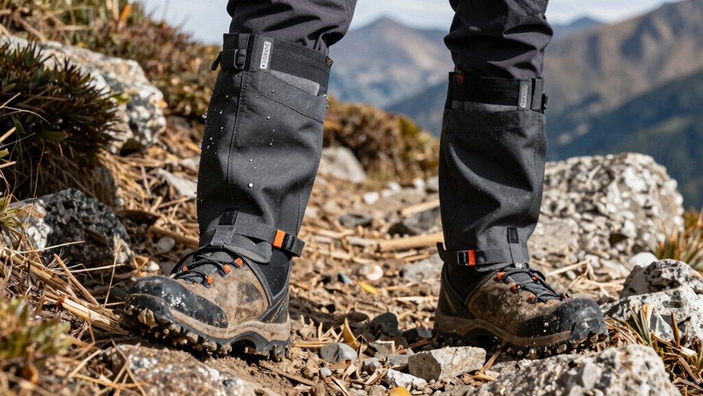 waterproof breathable secure gaiters